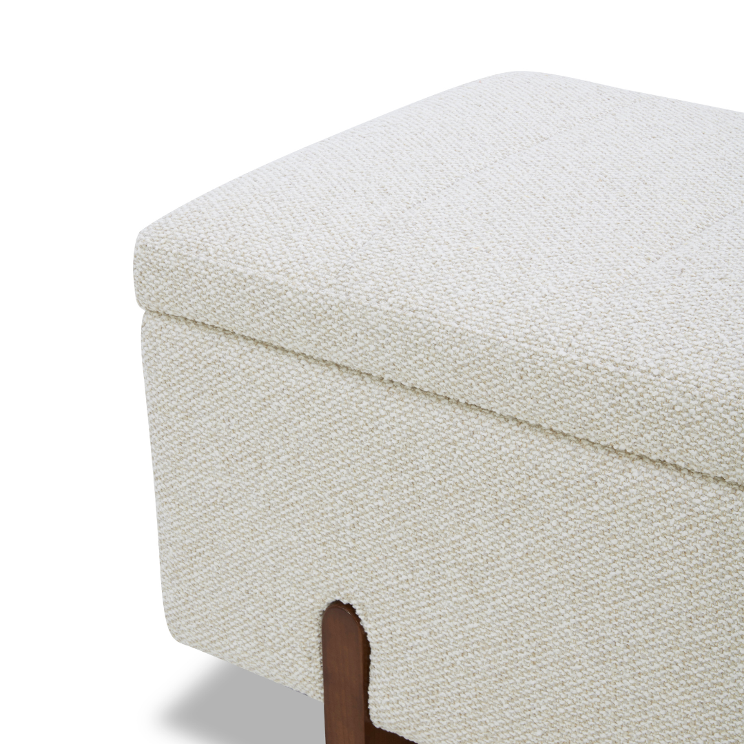 Broadview Storage Bench - Tasmin Linen