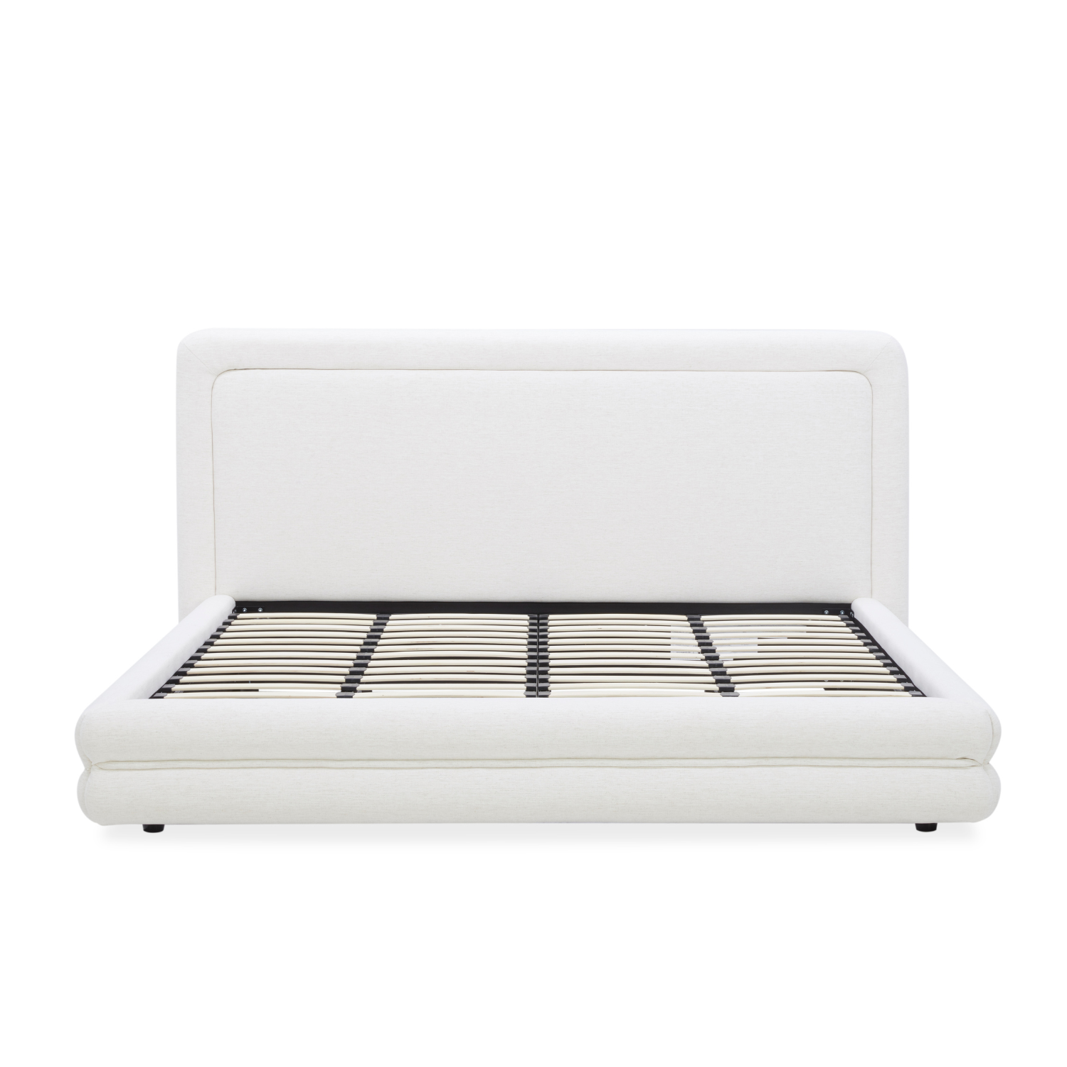 Dawson Upholstered Platform Bed - Crypton® Nomad Snow