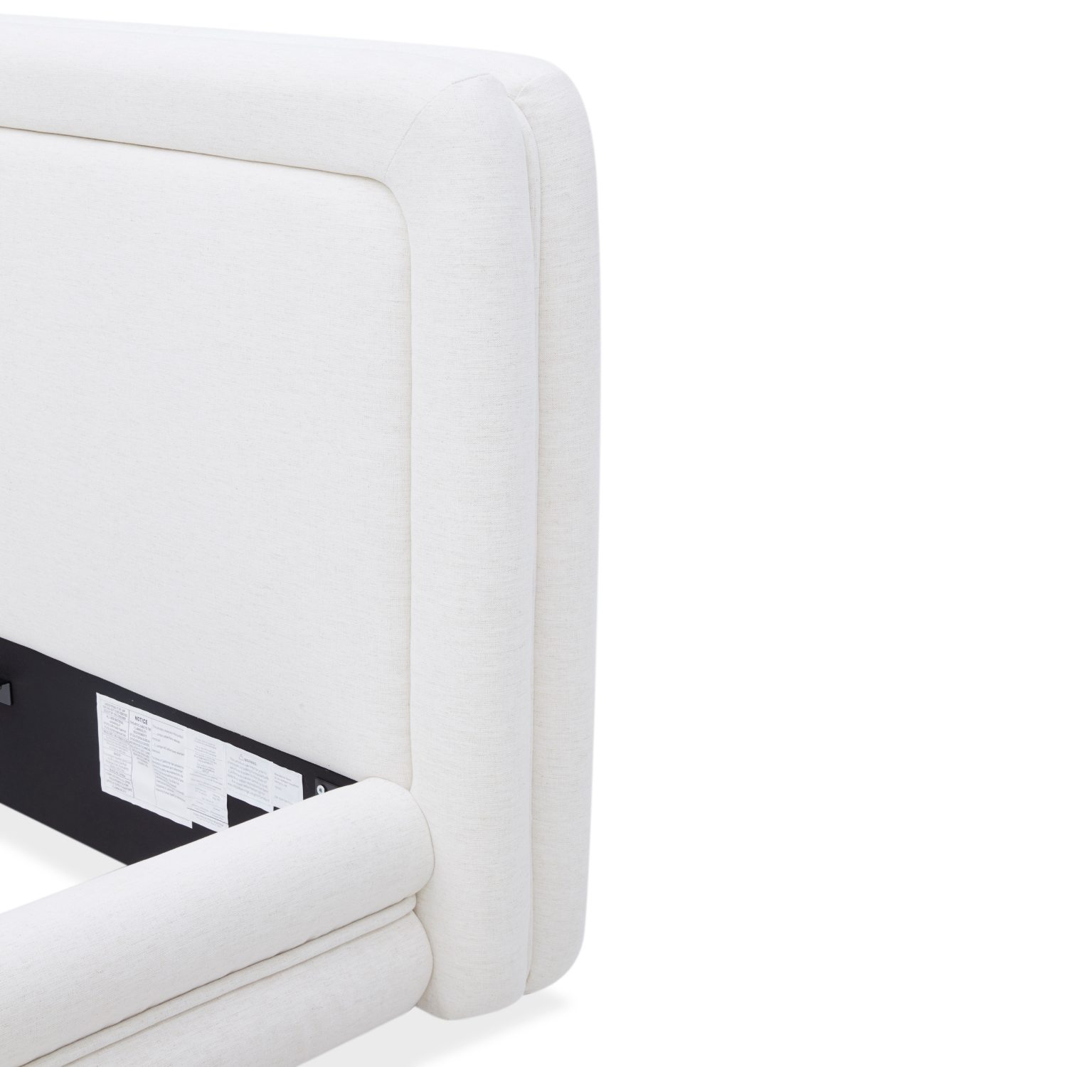 Dawson Upholstered Platform Bed - Crypton® Nomad Snow