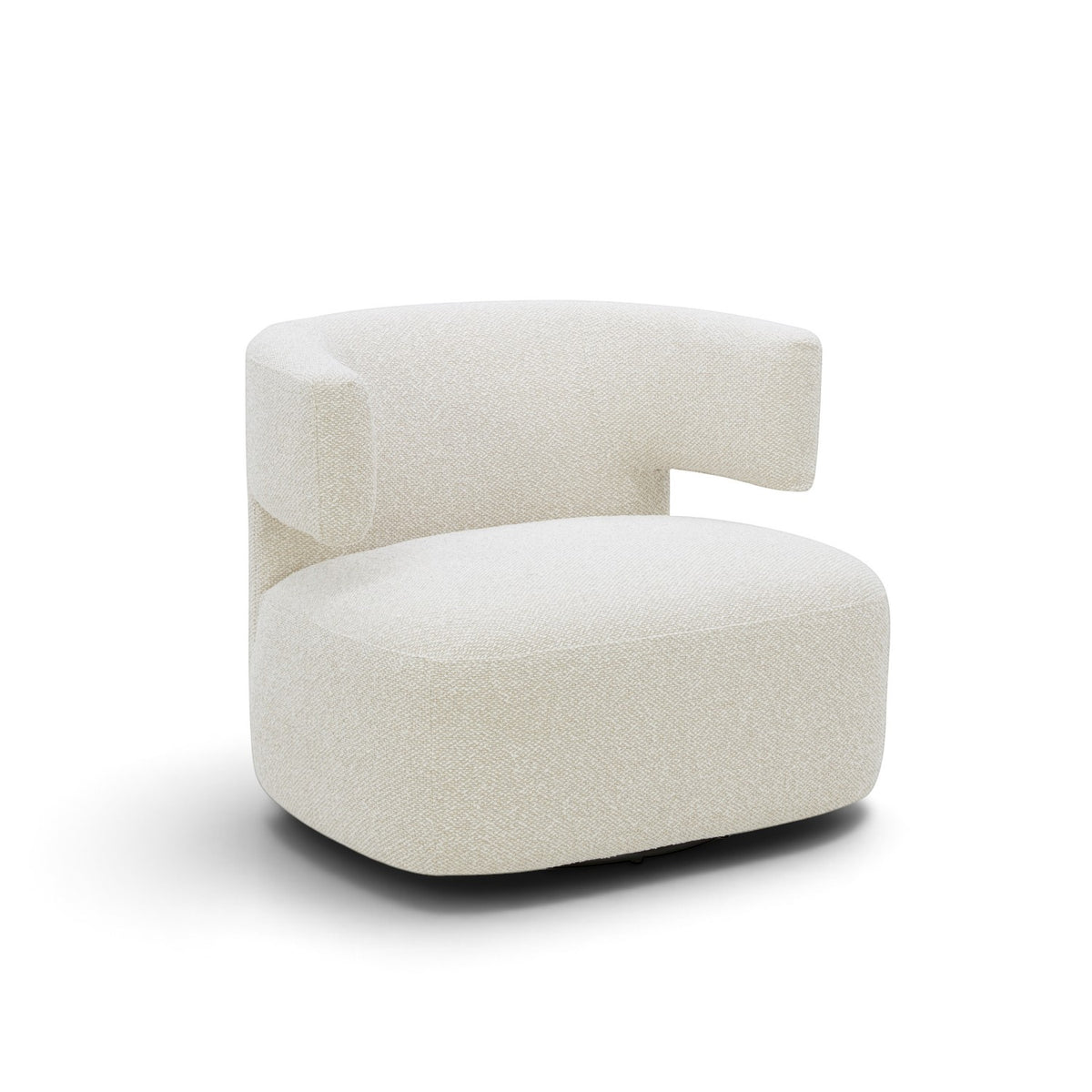 Champlain Swivel Lounge Chair - Tasmin Linen