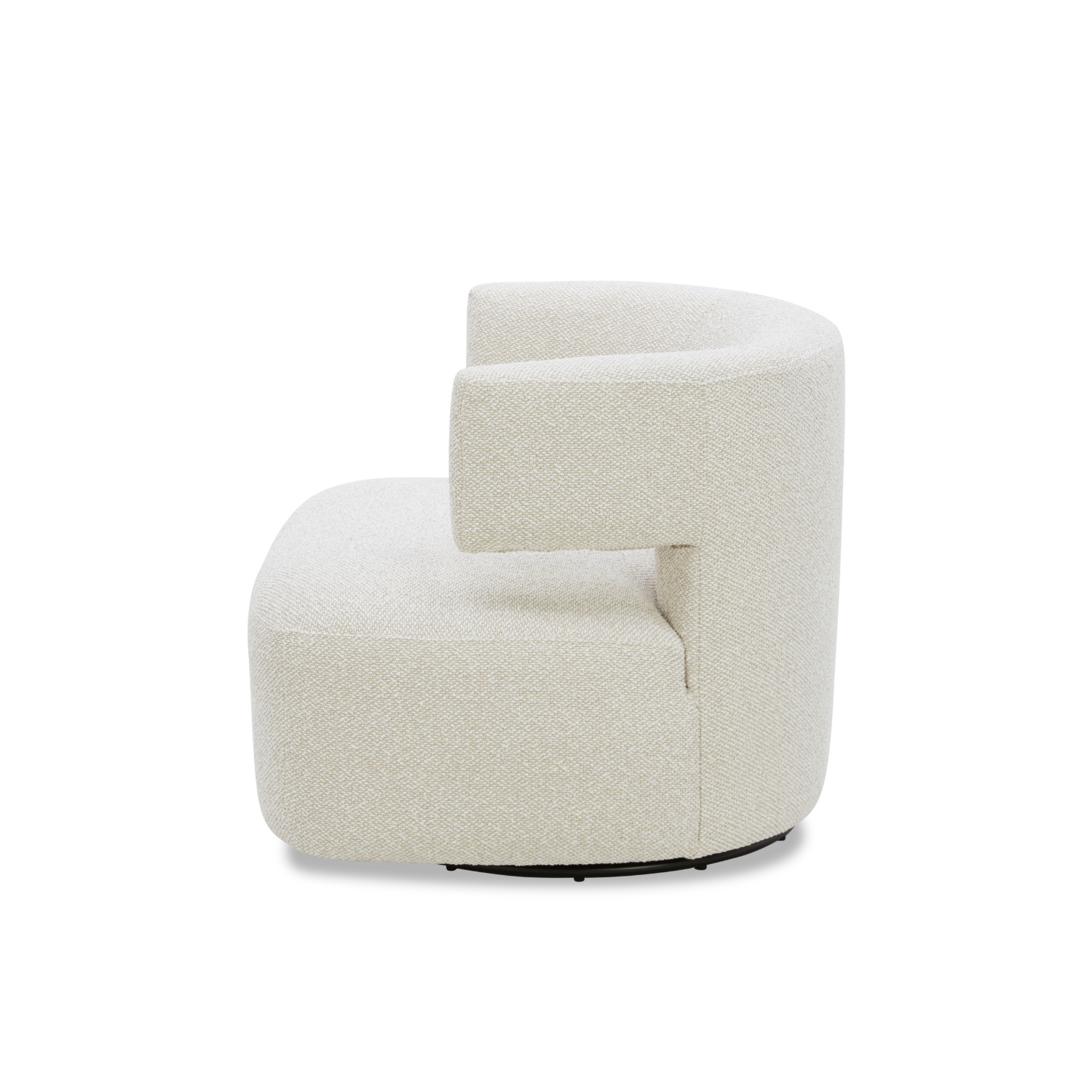 Champlain Swivel Lounge Chair - Tasmin Linen