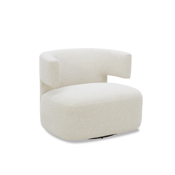 Champlain Swivel Lounge Chair - Tasmin Linen