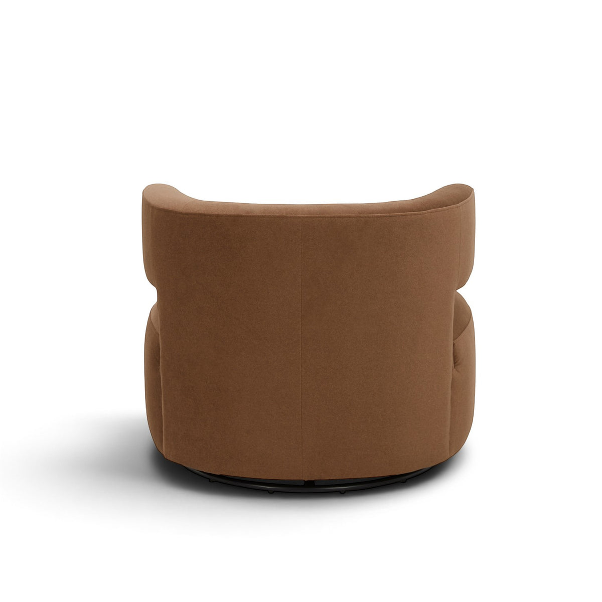 Champlain Swivel Lounge Chair - Tawny Matte Velvet