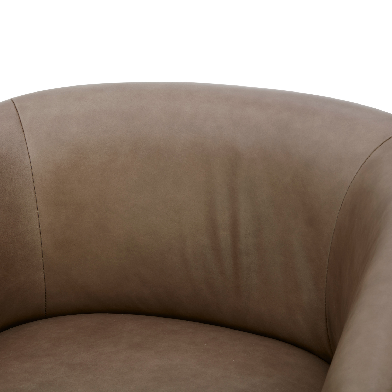 Airdrie Lounge Chair - Concord Pewter Leather