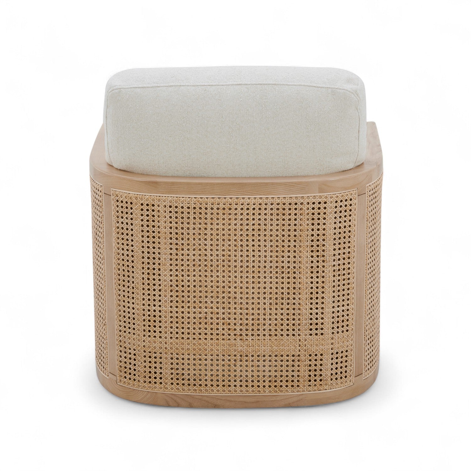 Nassau  Swivel Arm Chair - Mellow Ivory