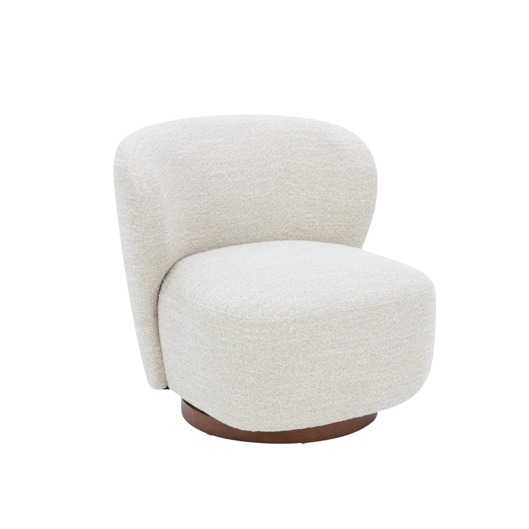 Hygge Swivel Lounge Chair - Jasper Sand