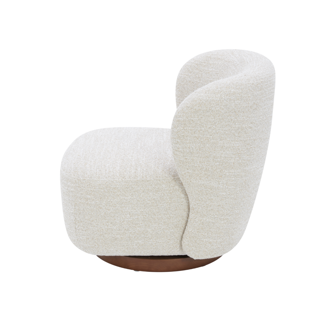 Hygge Swivel Lounge Chair - Jasper Sand
