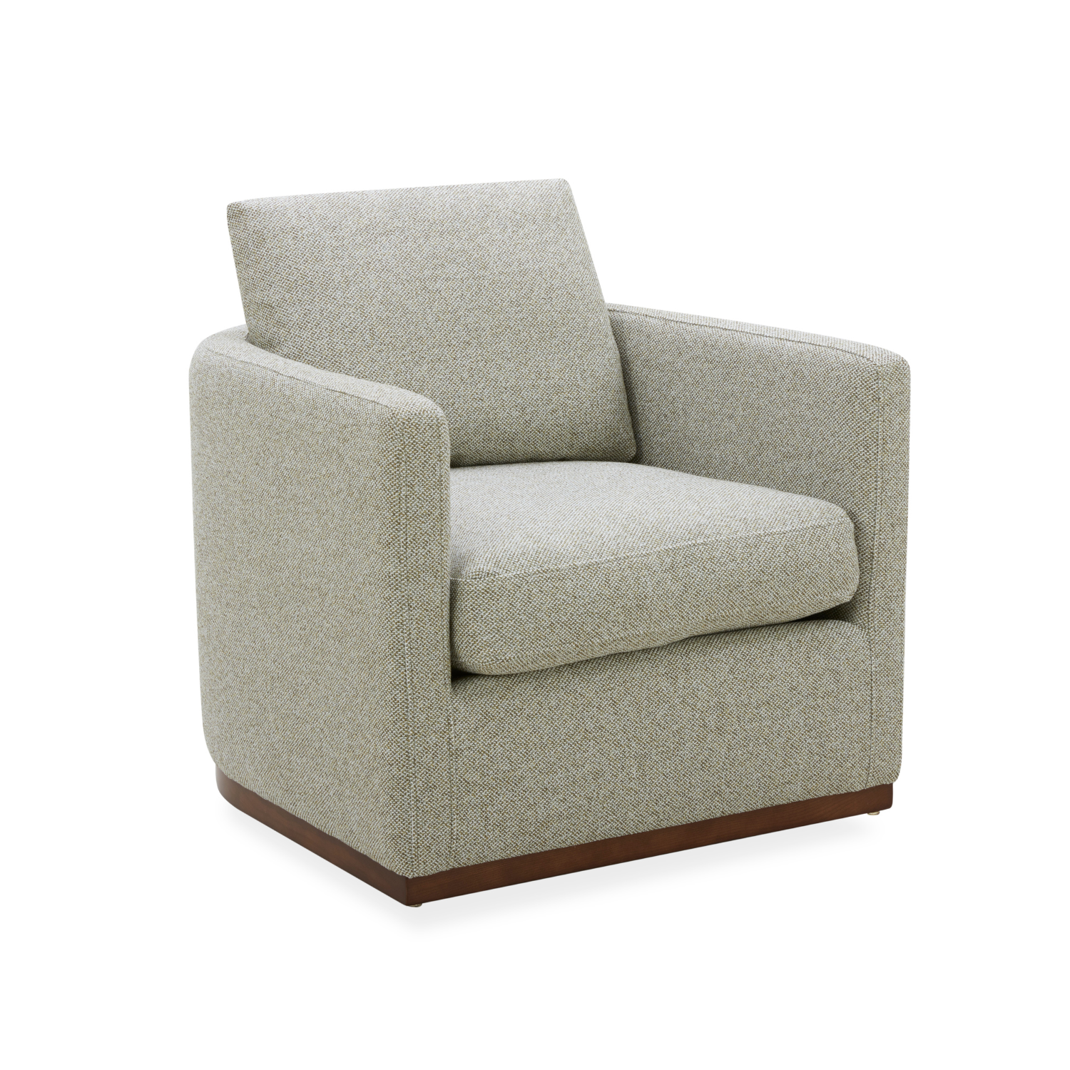 Bellwood Swivel Lounge Chair - Moss Weave