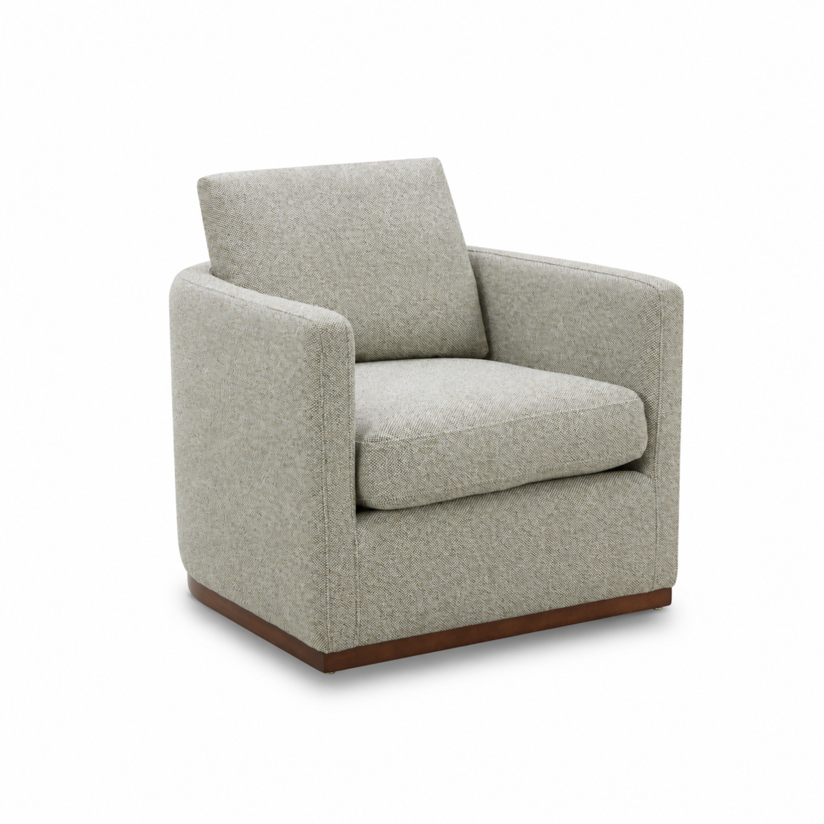 Bellwood Swivel Lounge Chair - Moss Weave