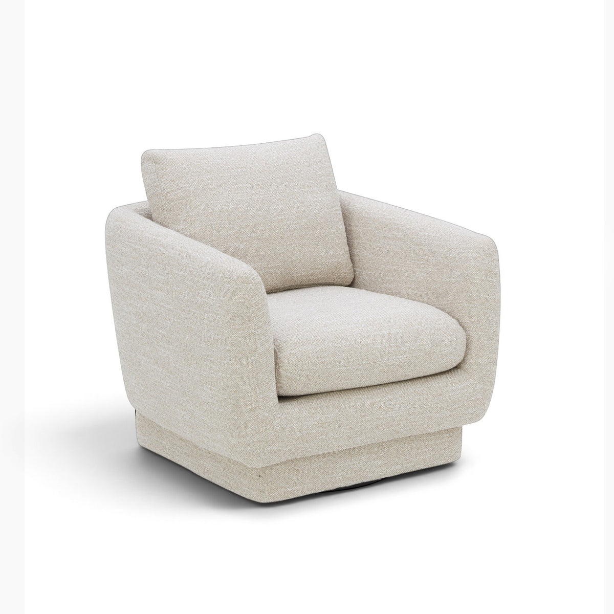 Tundra Swivel Lounge Chair - Jasper Sand