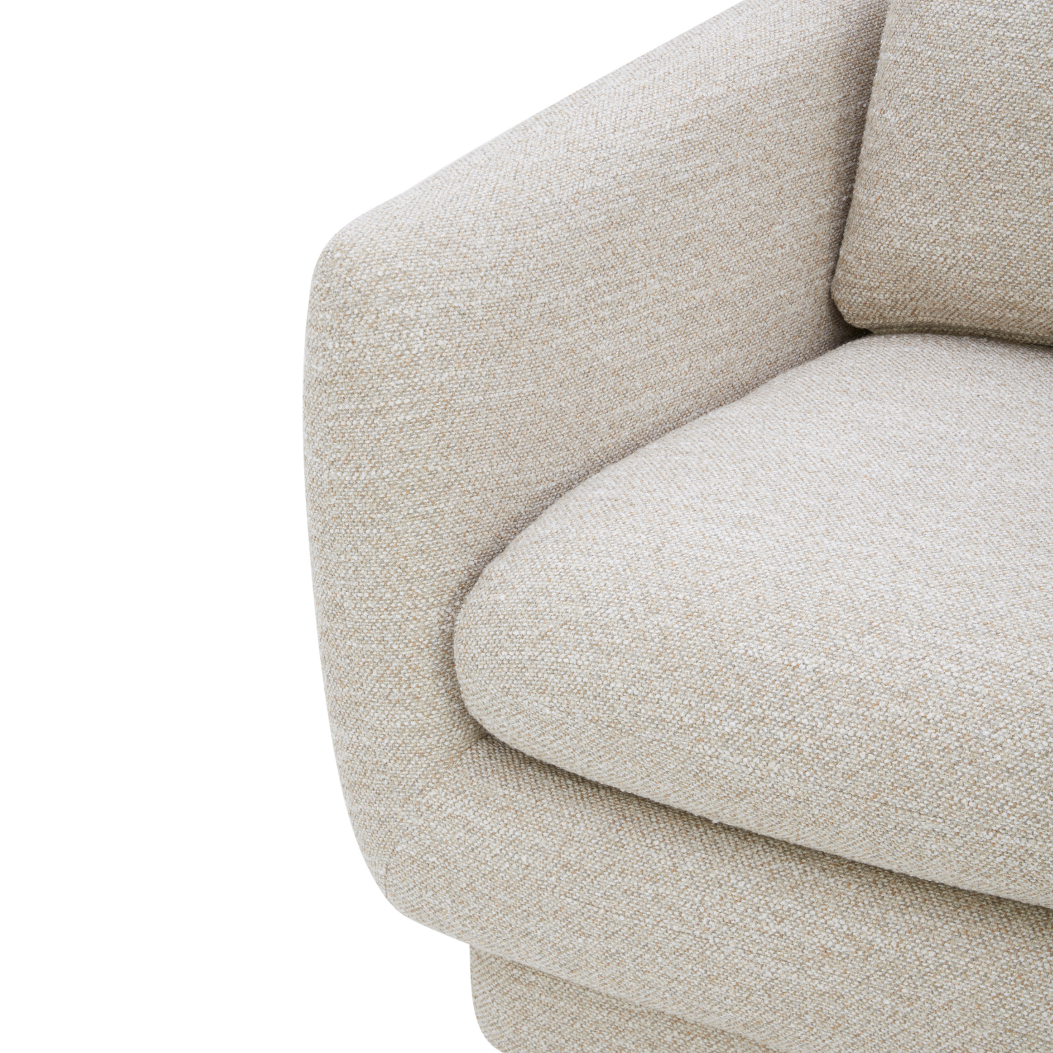 Tundra Swivel Lounge Chair - Jasper Sand