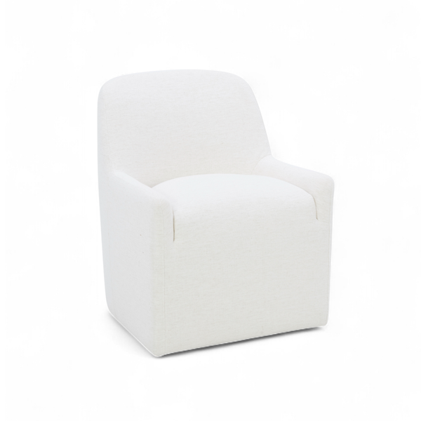 Fairbank Armless Dining Chair - Crypton® Nomad Snow
