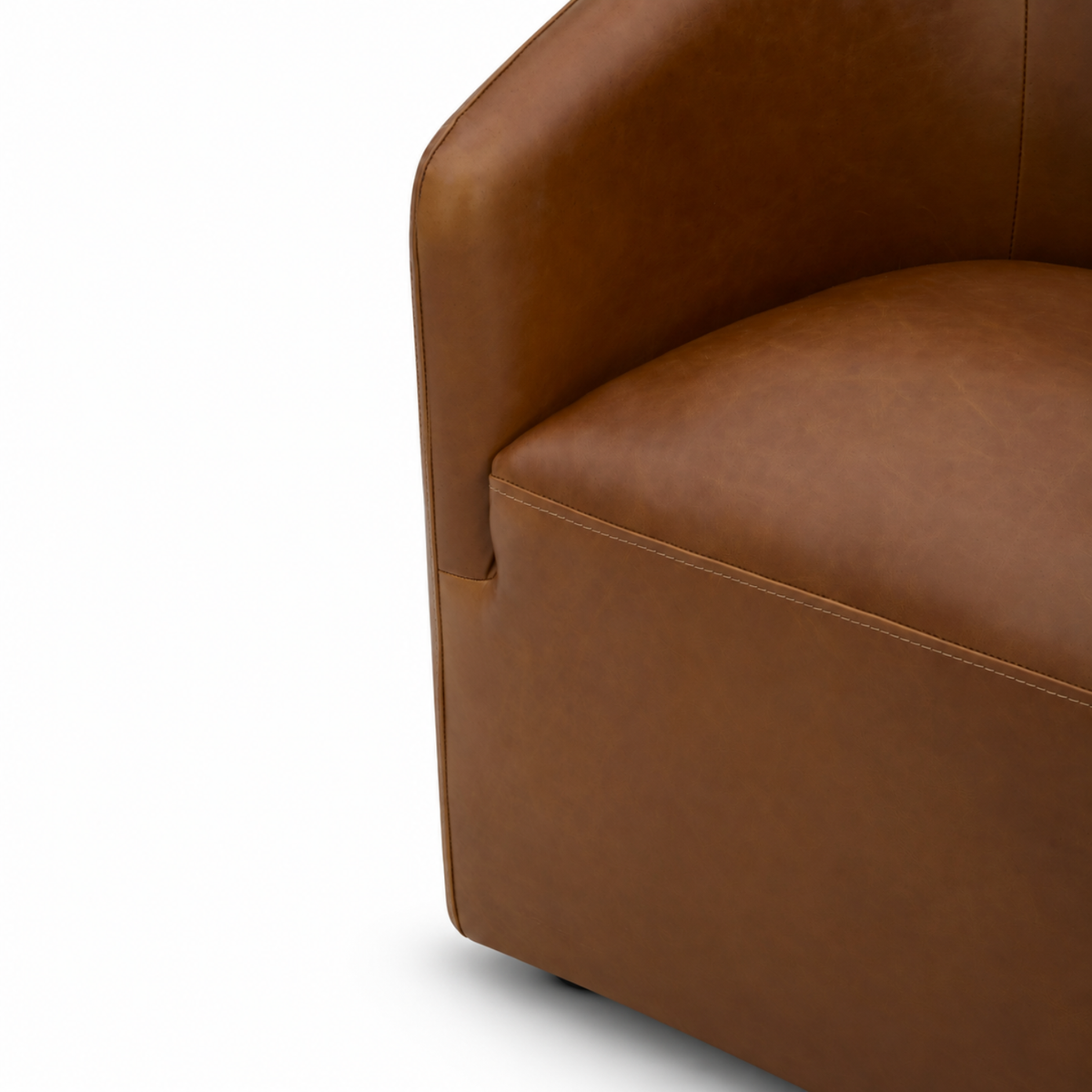 Fairbank Dining Arm Chair - Concord Mink Leather