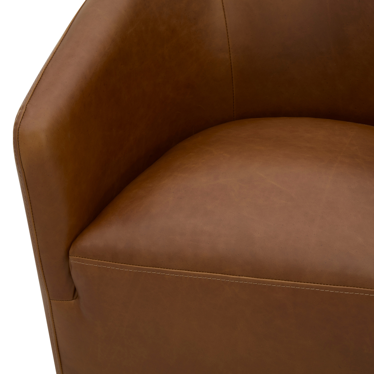 Fairbank Dining Arm Chair - Concord Mink Leather