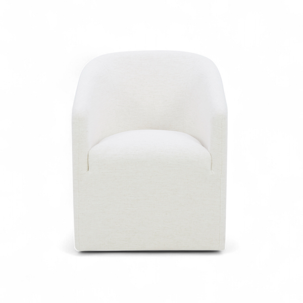Fairbank Dining  Arm Chair - Crypton® Nomad Snow
