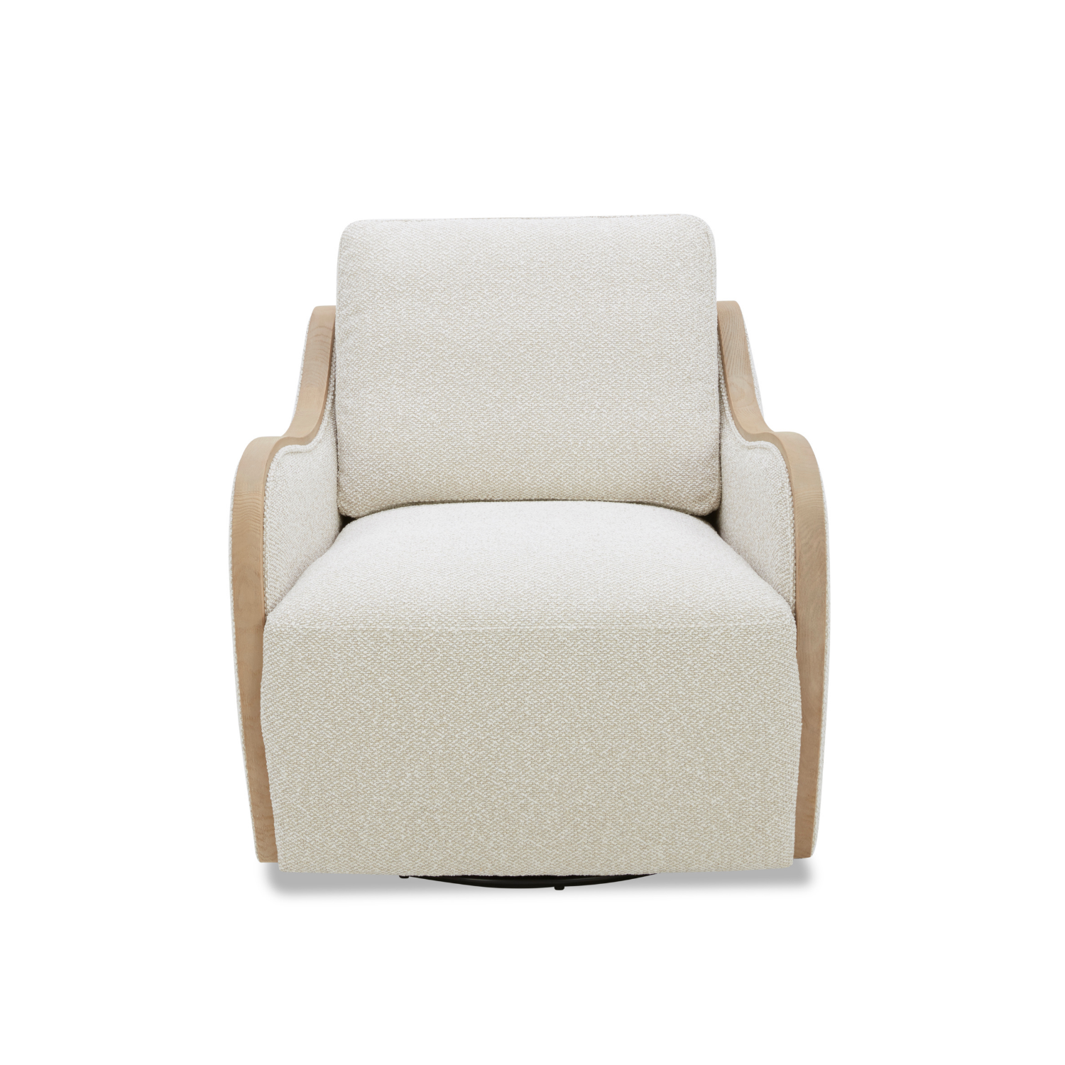Capri Swivel Arm Chair - Tasmin Linen