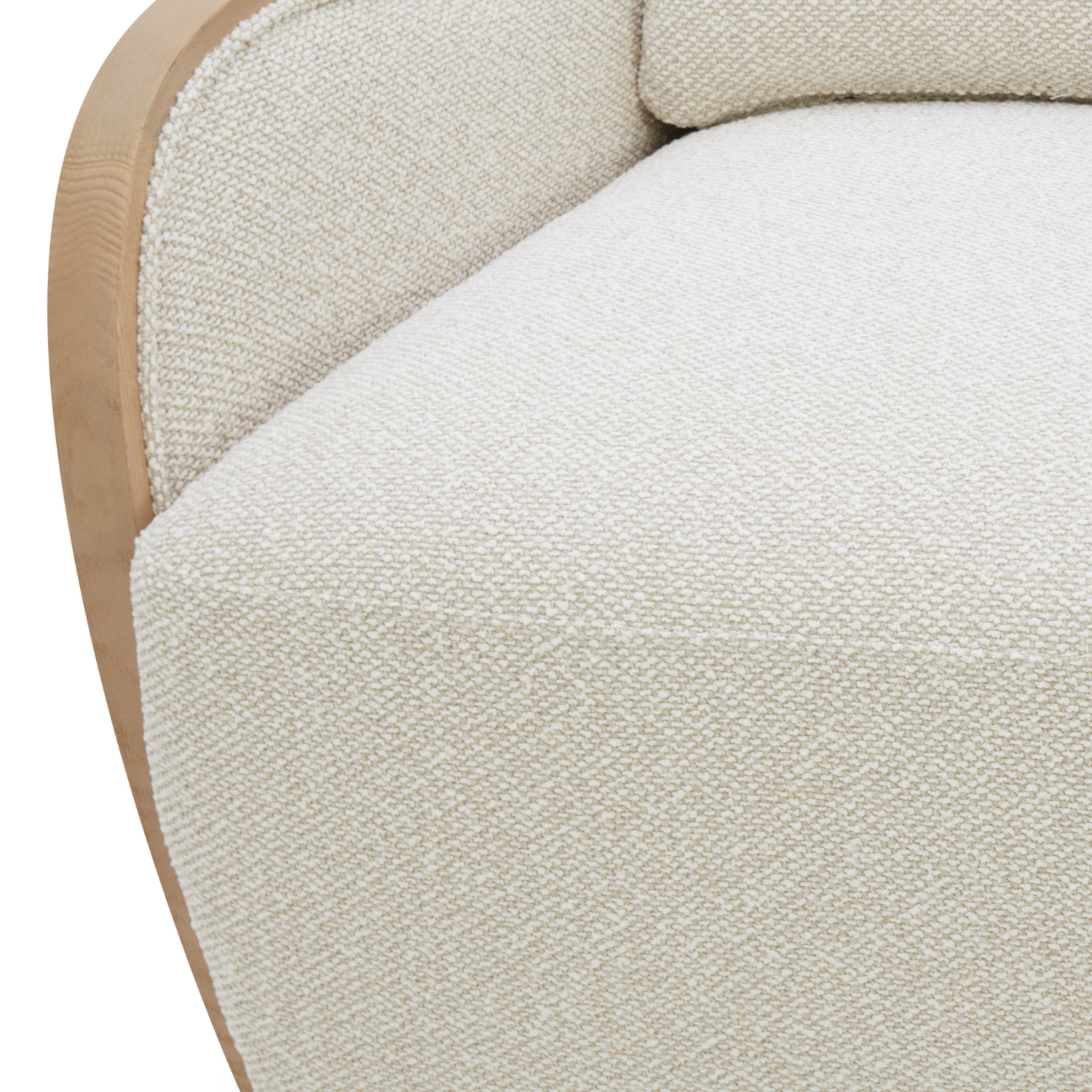 Capri Swivel Arm Chair - Tasmin Linen