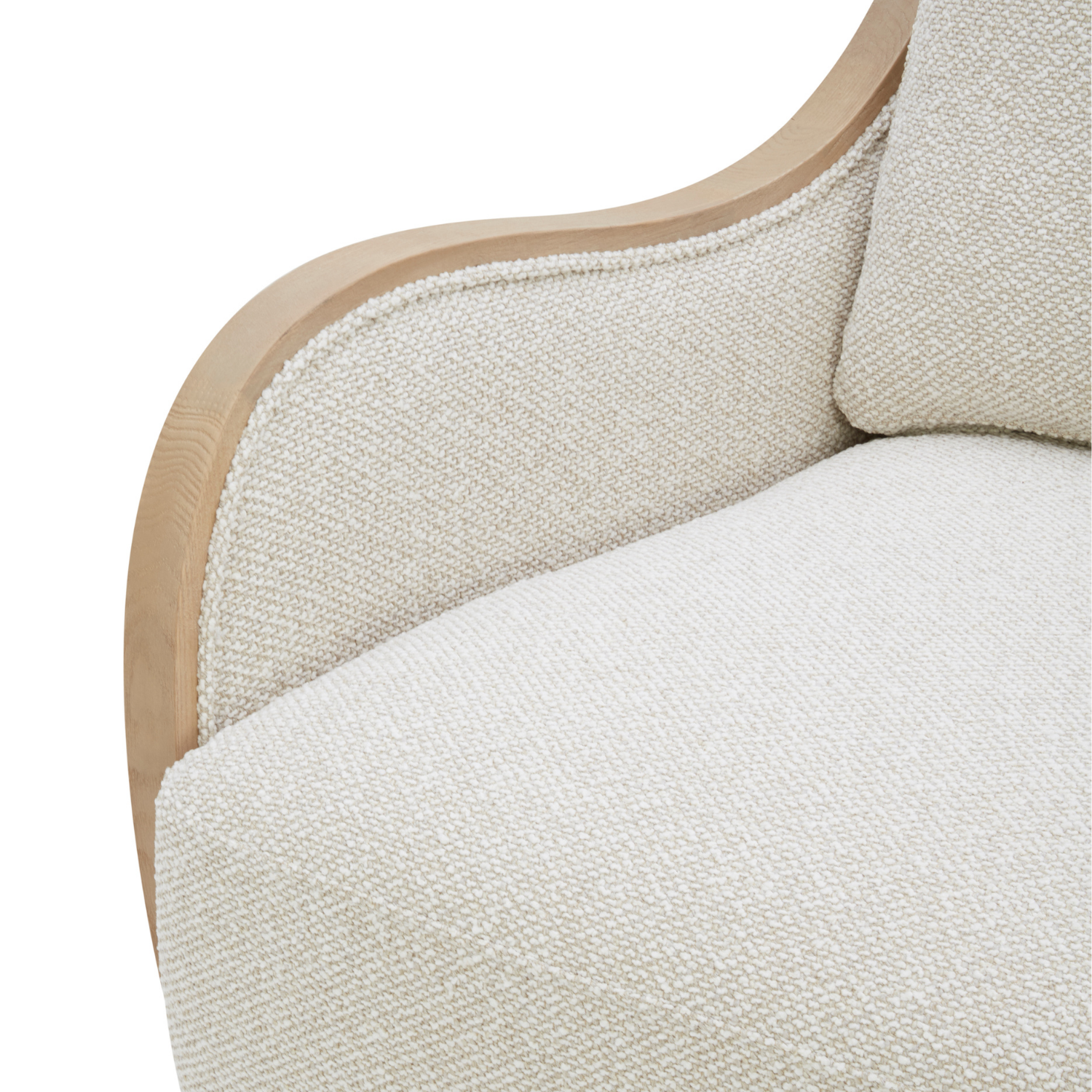 Capri Swivel Arm Chair - Tasmin Linen
