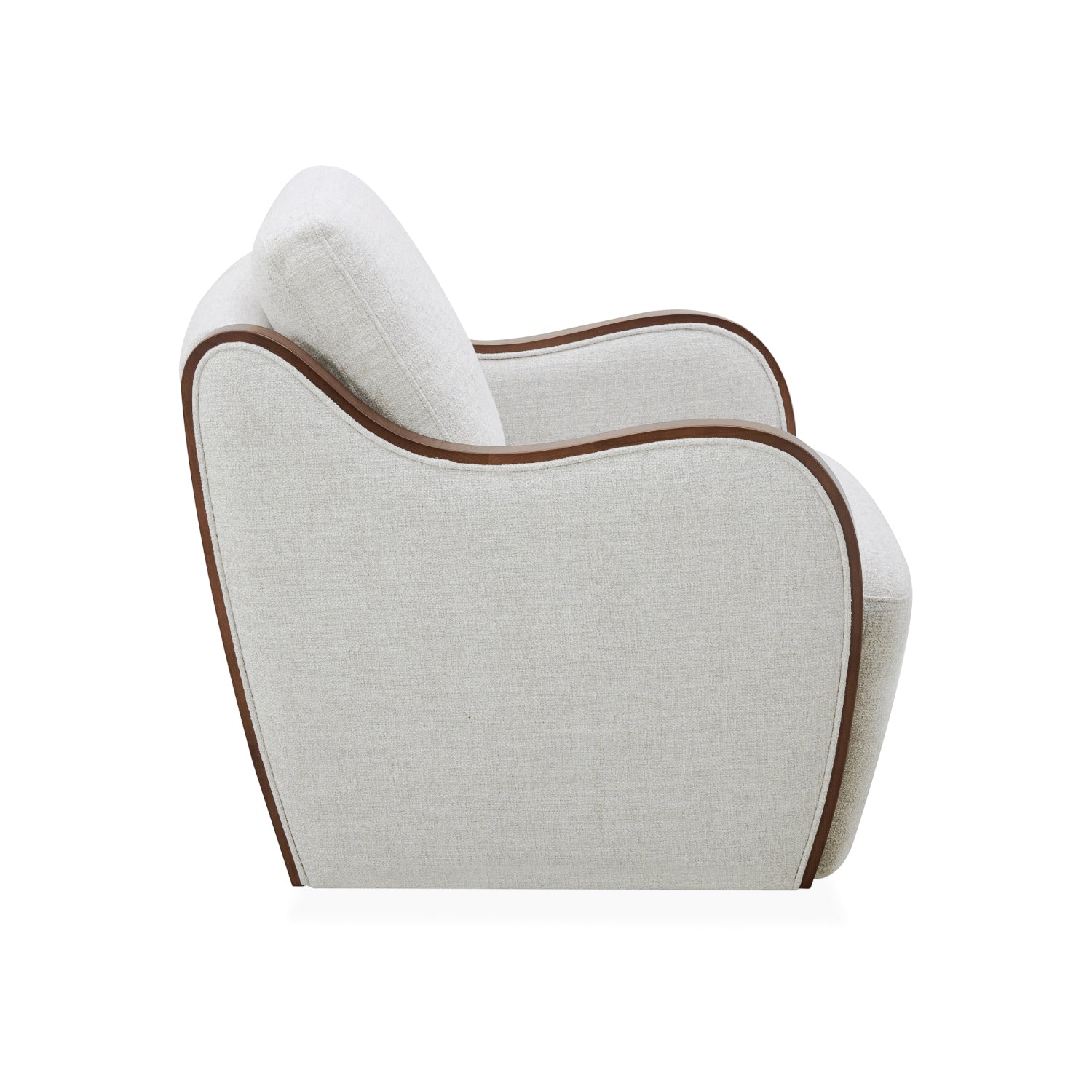 Capri Swivel Arm Chair - Thatched Wheat