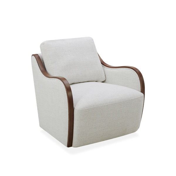 Capri Swivel Arm Chair - Thatched Wheat