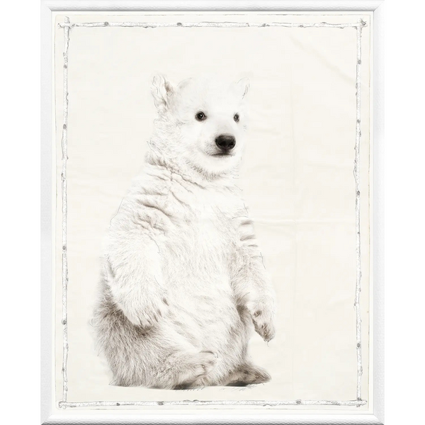 Les Petits Polar Cub Wall Art