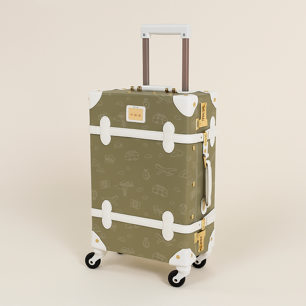 Kids Vegan Carry-On Luggage - Travel Green