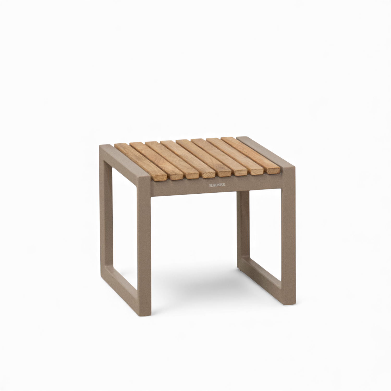 Cubic Square Side Table - Fawn Taupe