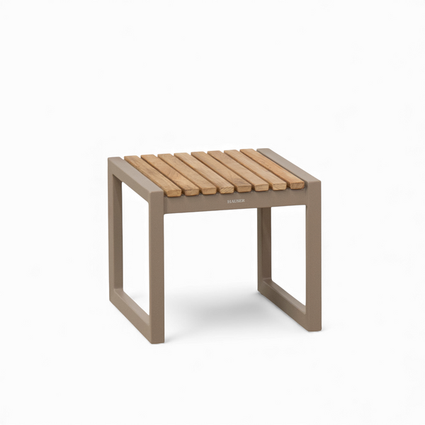 Cubic Square Side Table - Fawn Taupe