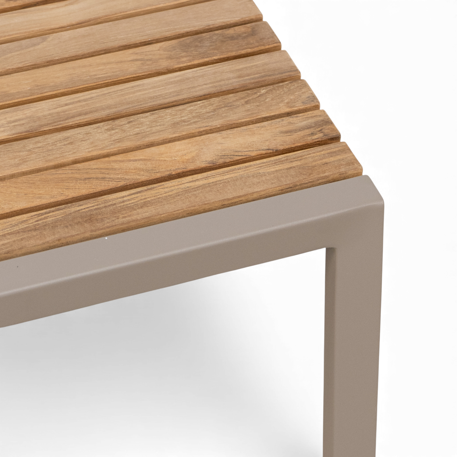 Cubic Square Side Table - Fawn Taupe