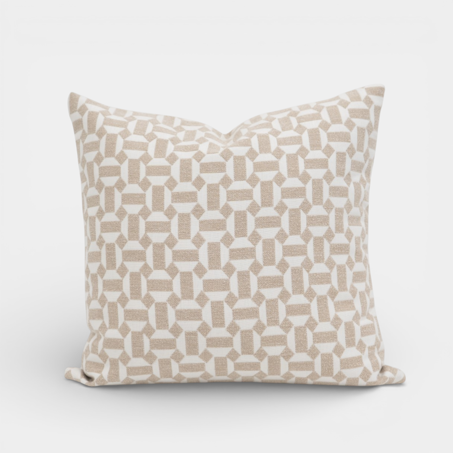 Assemble Sand 20" Sunbrella® Outdoor Toss Cushion Set