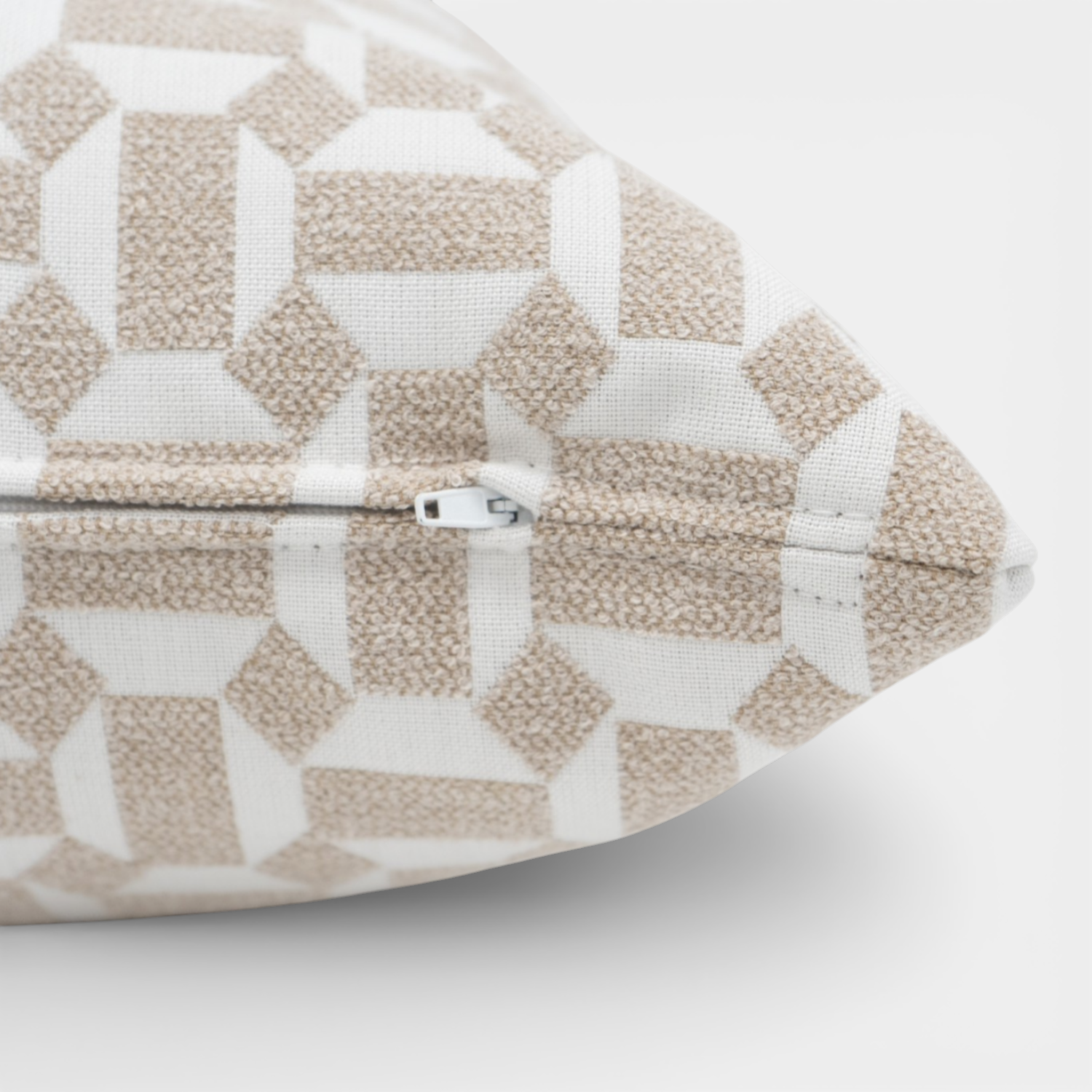 Assemble Sand 20" Sunbrella® Outdoor Toss Cushion Set