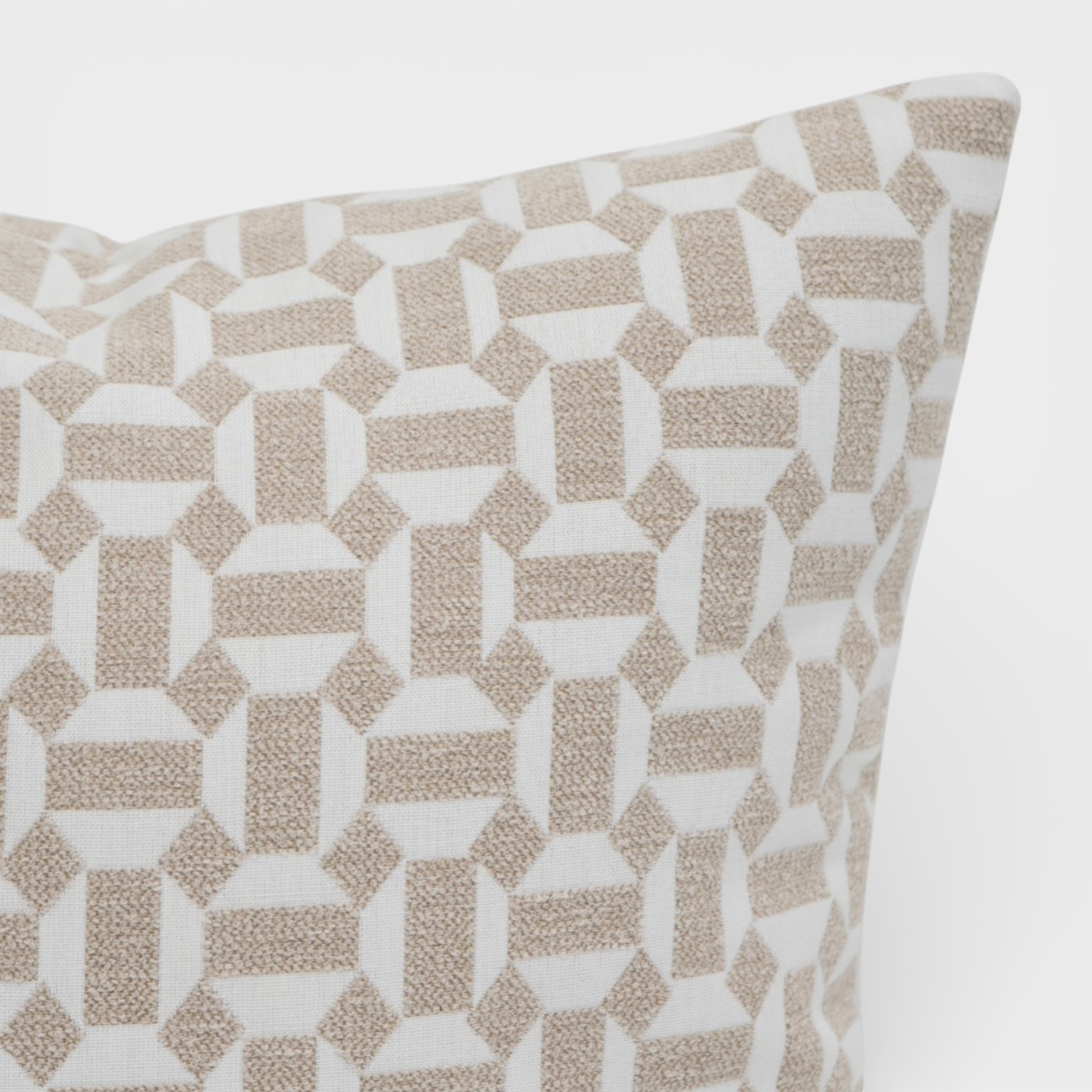 Assemble Sand 20" Sunbrella® Outdoor Toss Cushion Set