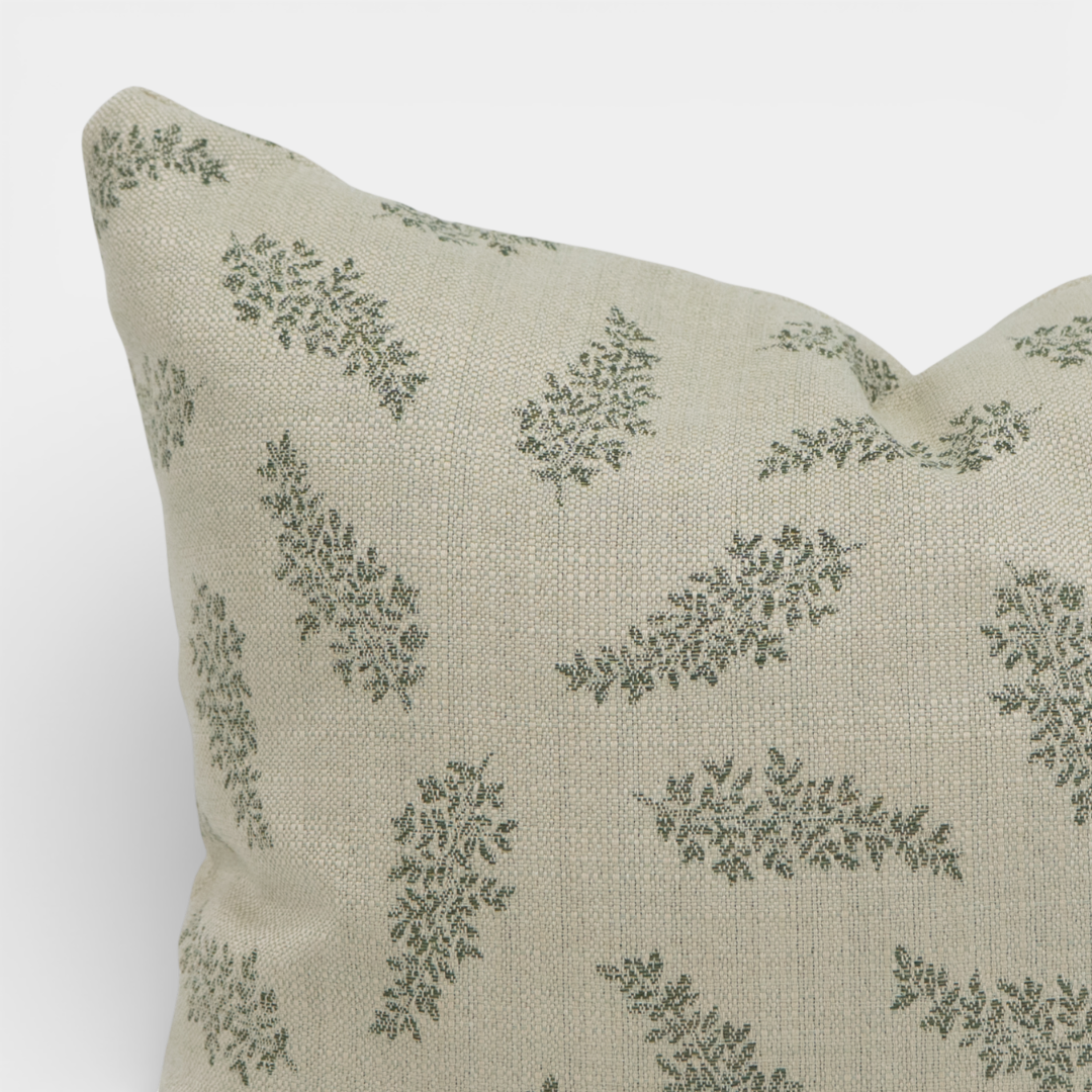 Lush Juniper 20" Sunbrella® Outdoor Toss Cushion Set