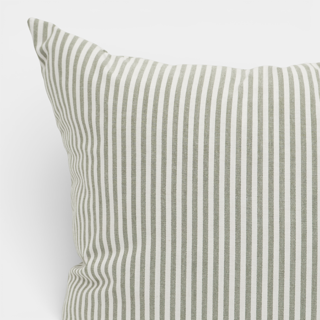 Refresh Hedge Striped Outdoor 20" Toss Pillow