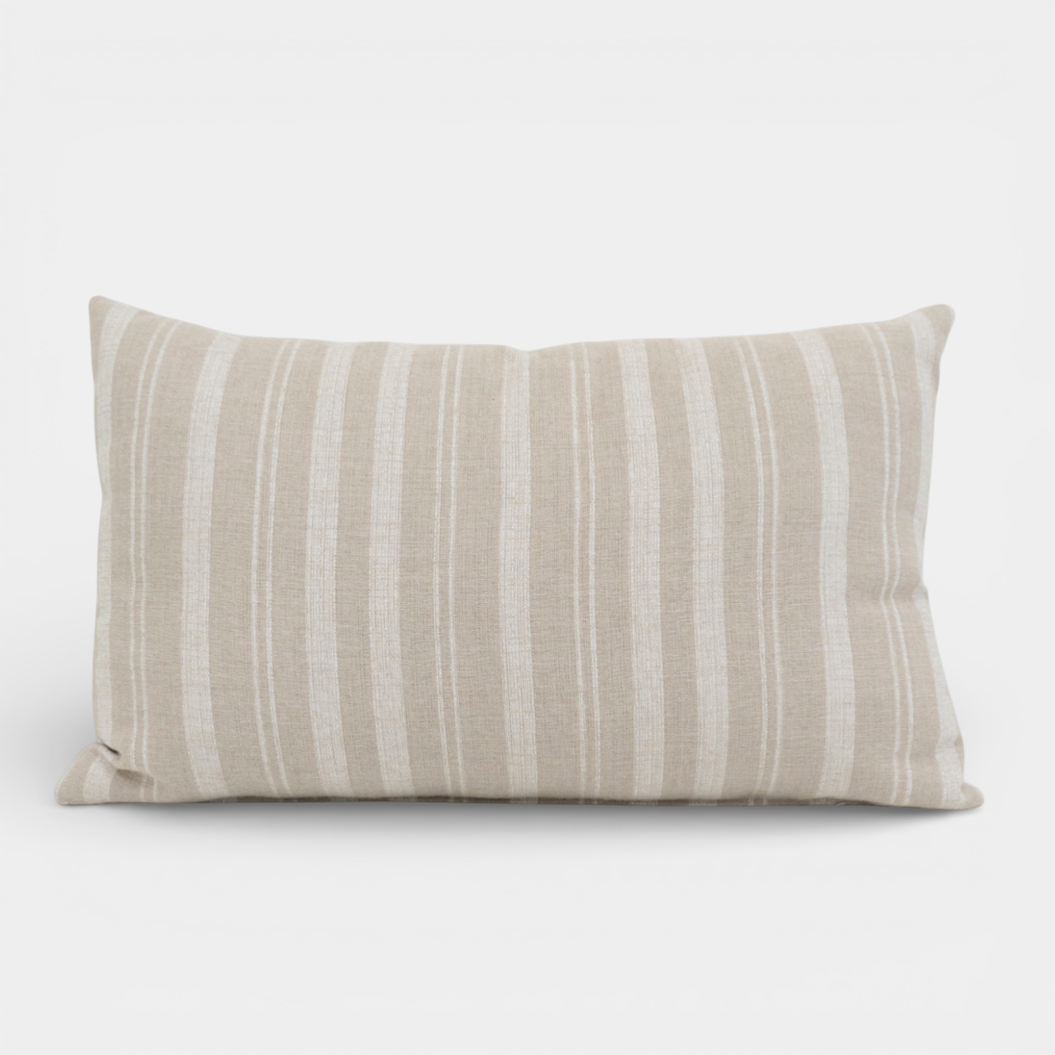Tranquil Striped Outdoor Kidney Pillow
