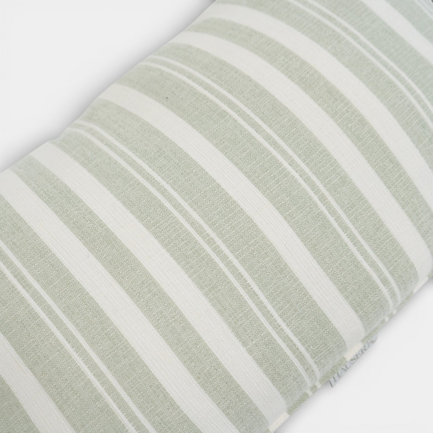 Tranquil Striped Outdoor Kidney Pillow