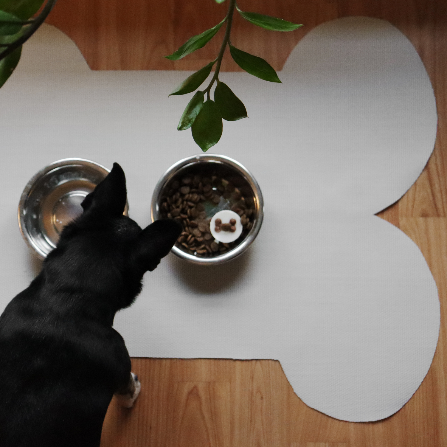 Porcelain Dog Bone Pet Mat