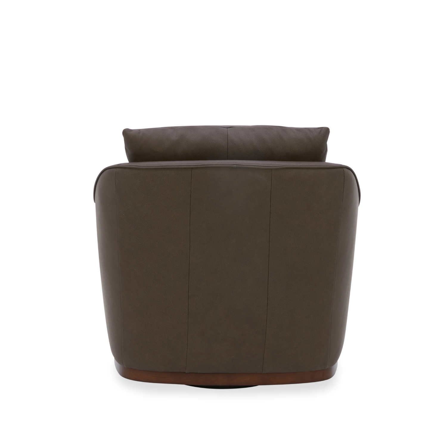 Camrose Swivel Lounge Chair - Isla Chocolate Leather
