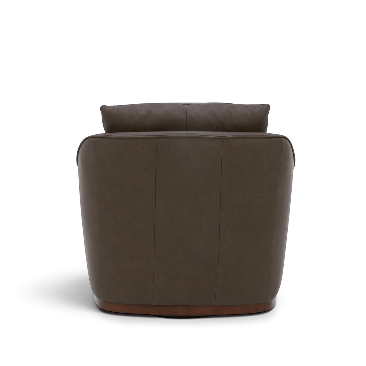Camrose Swivel Lounge Chair - Isla Chocolate Leather