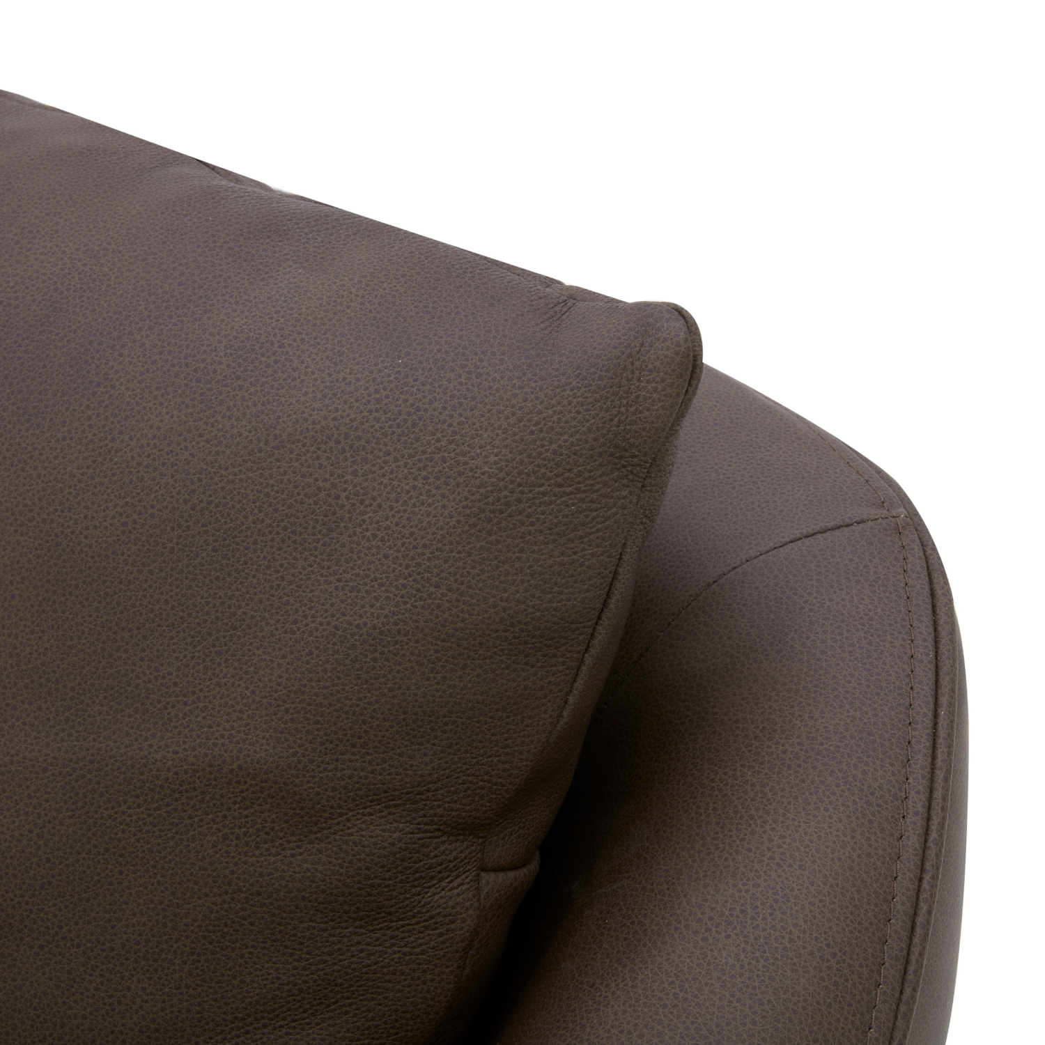 Camrose Swivel Lounge Chair - Isla Chocolate Leather