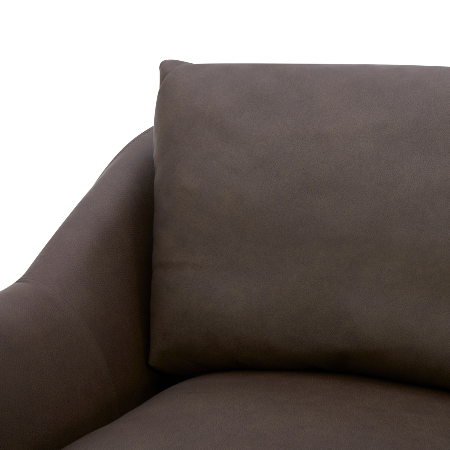 Camrose Swivel Lounge Chair - Isla Chocolate Leather
