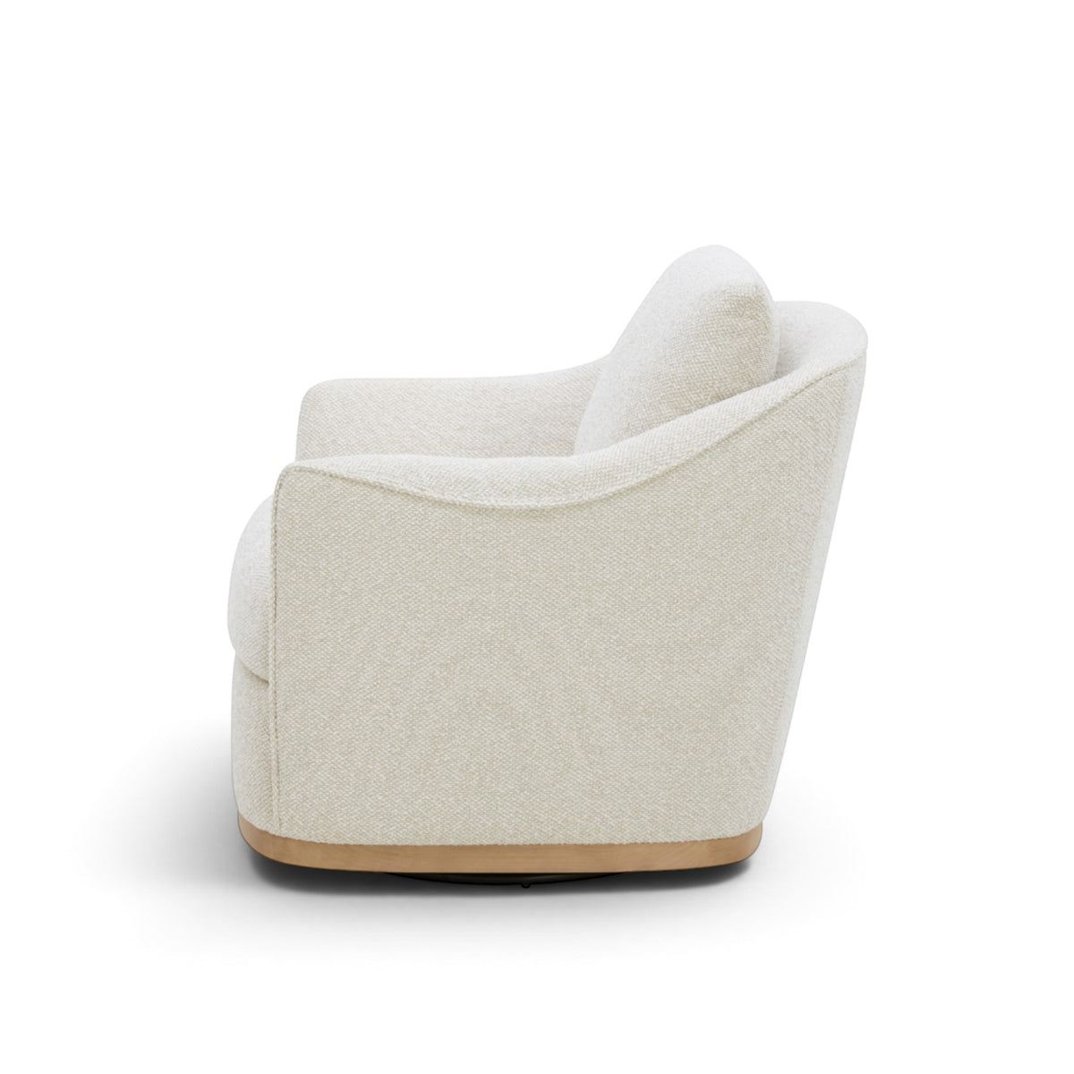 Camrose Swivel Lounge Chair - Tasmin Linen