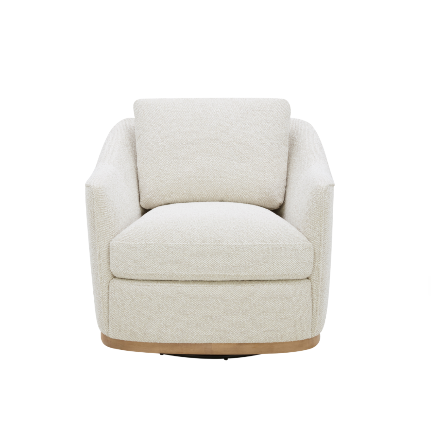 Camrose Swivel Lounge Chair - Tasmin Linen