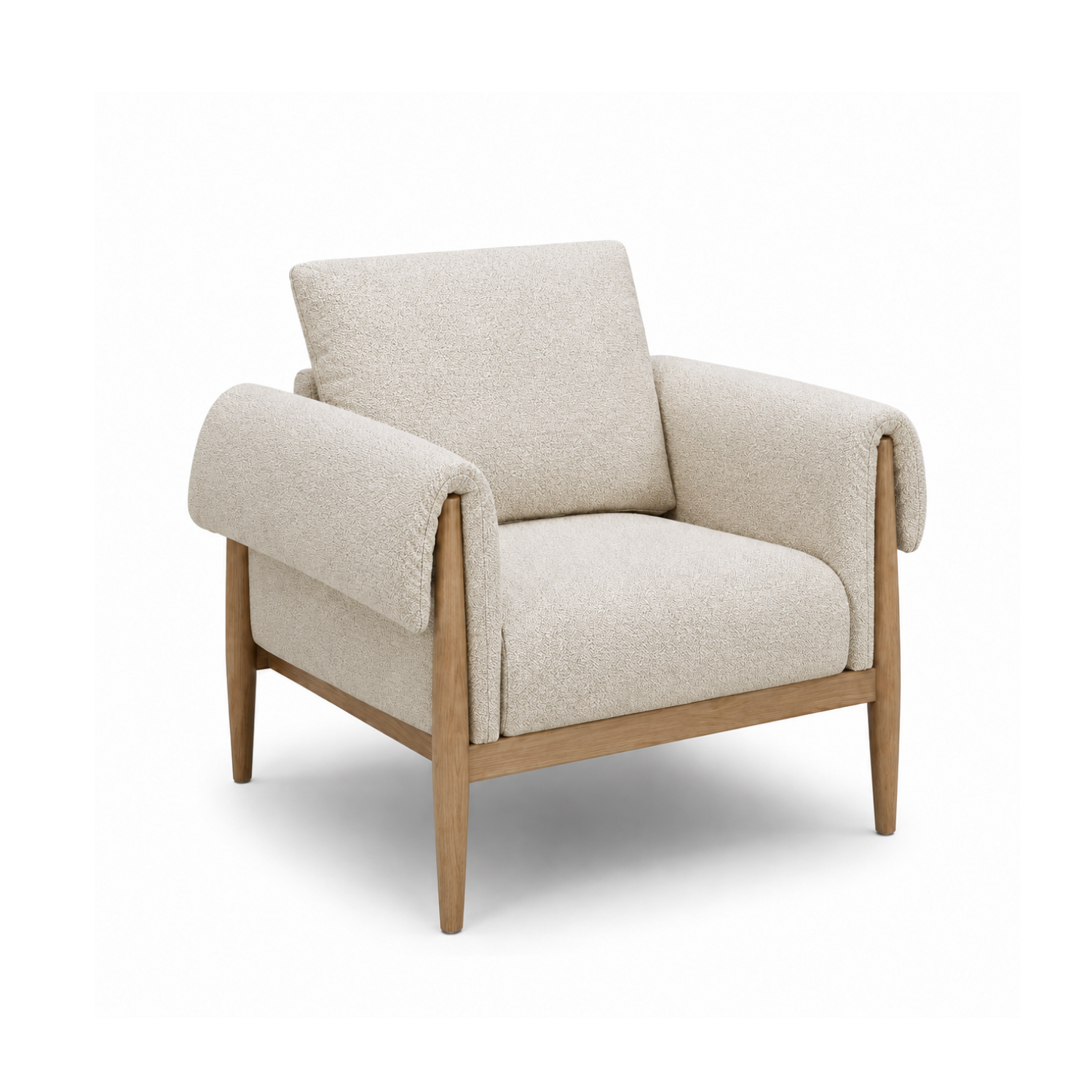 Griffin Lounge Chair - Tasmin Linen