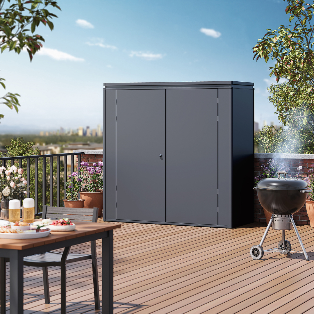 Cornwall 2930L Galvanized Steel Outdoor Storage Cabinet