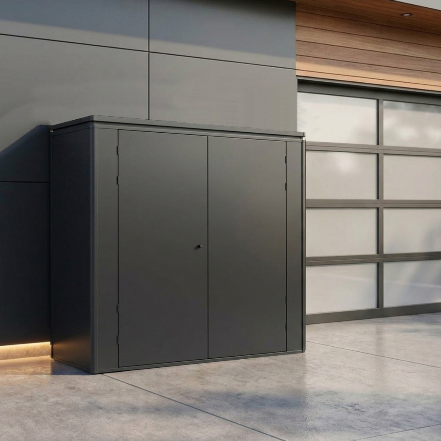 Cornwall 2930L Galvanized Steel Outdoor Storage Cabinet
