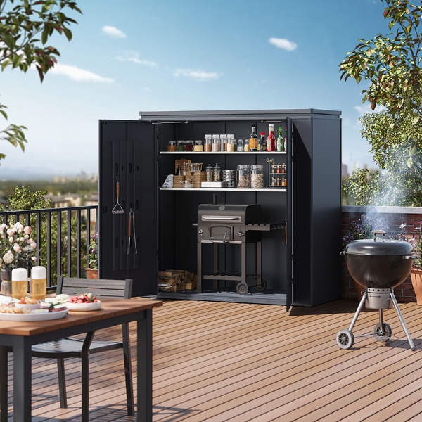 Cornwall 2930L Galvanized Steel Outdoor Storage Cabinet