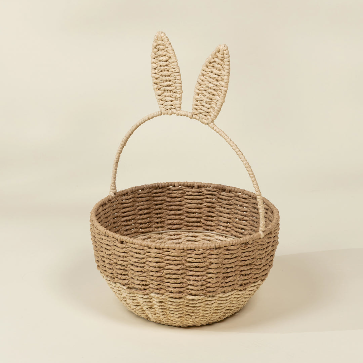 Kids Woven Easter Bunny Basket