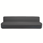 Cloud Charcoal Outdoor Armless Sofa