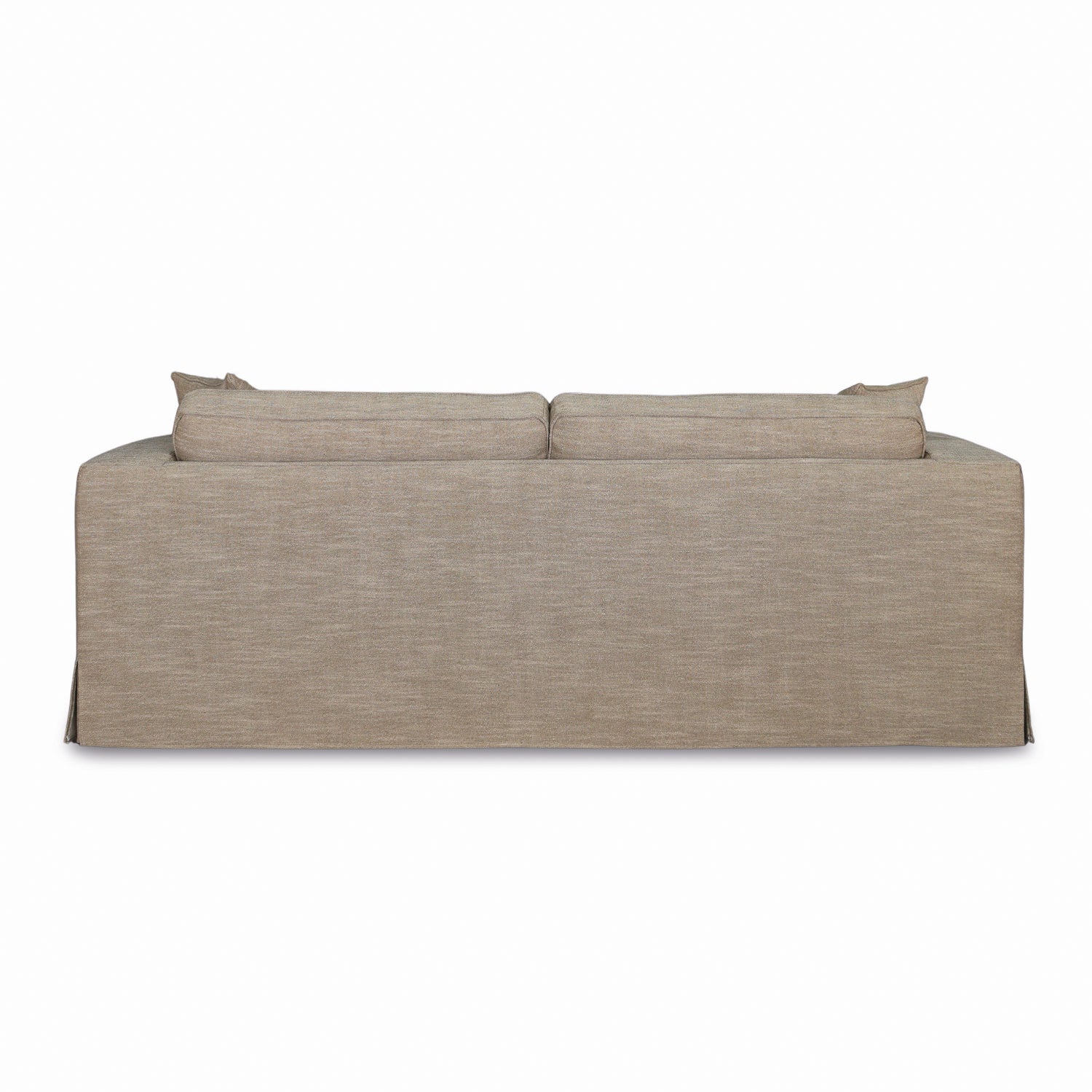 Denver 86" Slipcover Sofa - Linen Brown